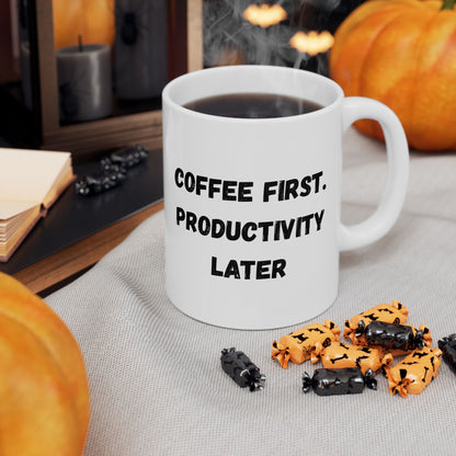 Inspiring Ceramic Coffee Mug - 11oz & 15oz - Perfect for Creativity & Motivation Lovers - TRV