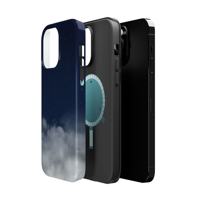 Night Sky Magnetic Impact-Resistant Phone Case — Foggy Cloud Design