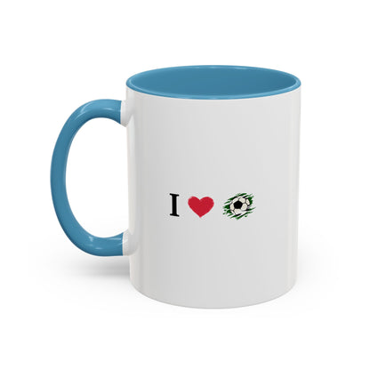 Soccer Love Mug - Accent Coffee Mug (11 & 15oz) | Perfect Gift for Soccer Fans, Sports Gifts, Customized Mugs, Birthday Present, Fan [...] - TRV