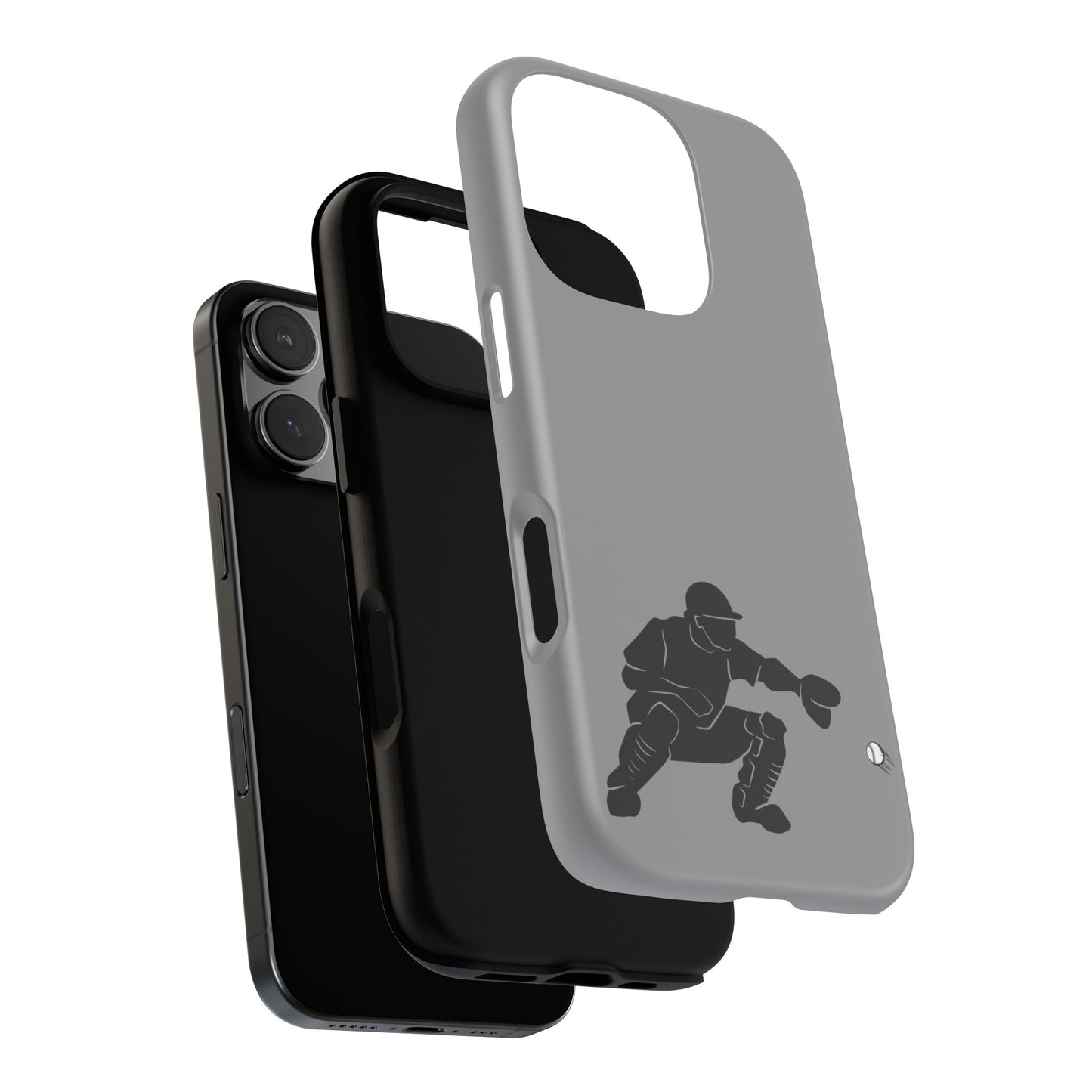 Baseball Catcher Phone Case - Tough Cases, Sports Phone Cover, Great for Athletes, Perfect Gift for Baseball Lovers, Unique Cell Phone Design - TRV