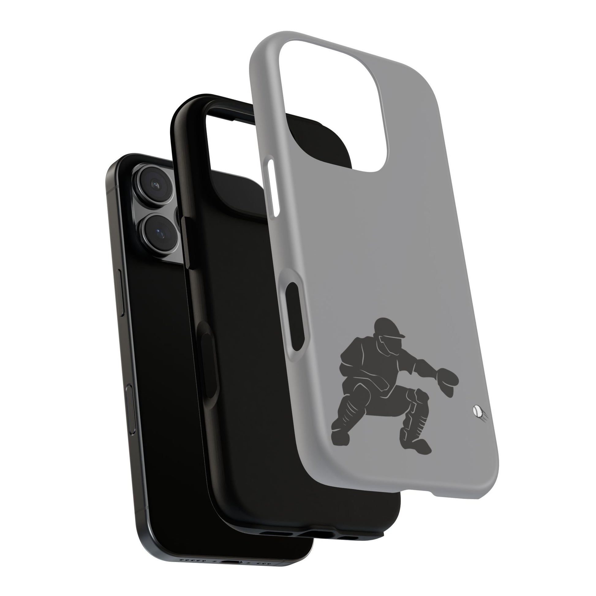 Baseball Catcher Phone Case - Tough Cases, Sports Phone Cover, Great for Athletes, Perfect Gift for Baseball Lovers, Unique Cell Phone Design - TRV