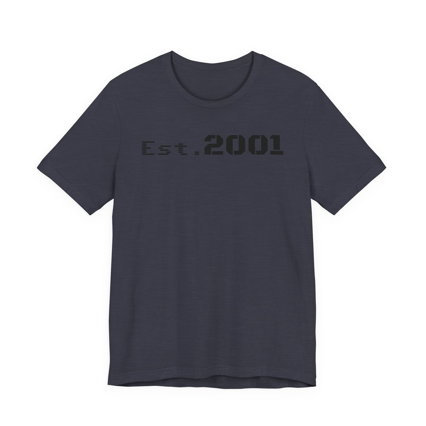 Est. 2001 Unisex Tee - Timeless Casual Wear, Birthday Gift, Nostalgic Fashion, Everyday Comfort, Trendy Streetwear