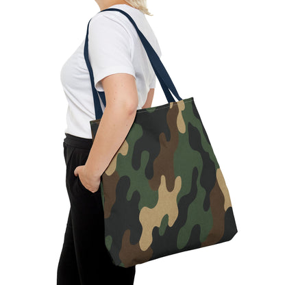Stylish Camouflage Tote Bag, Reusable Shopping Bag, Beach Tote, Casual Carry-All, Gift for Him or Her - TRV