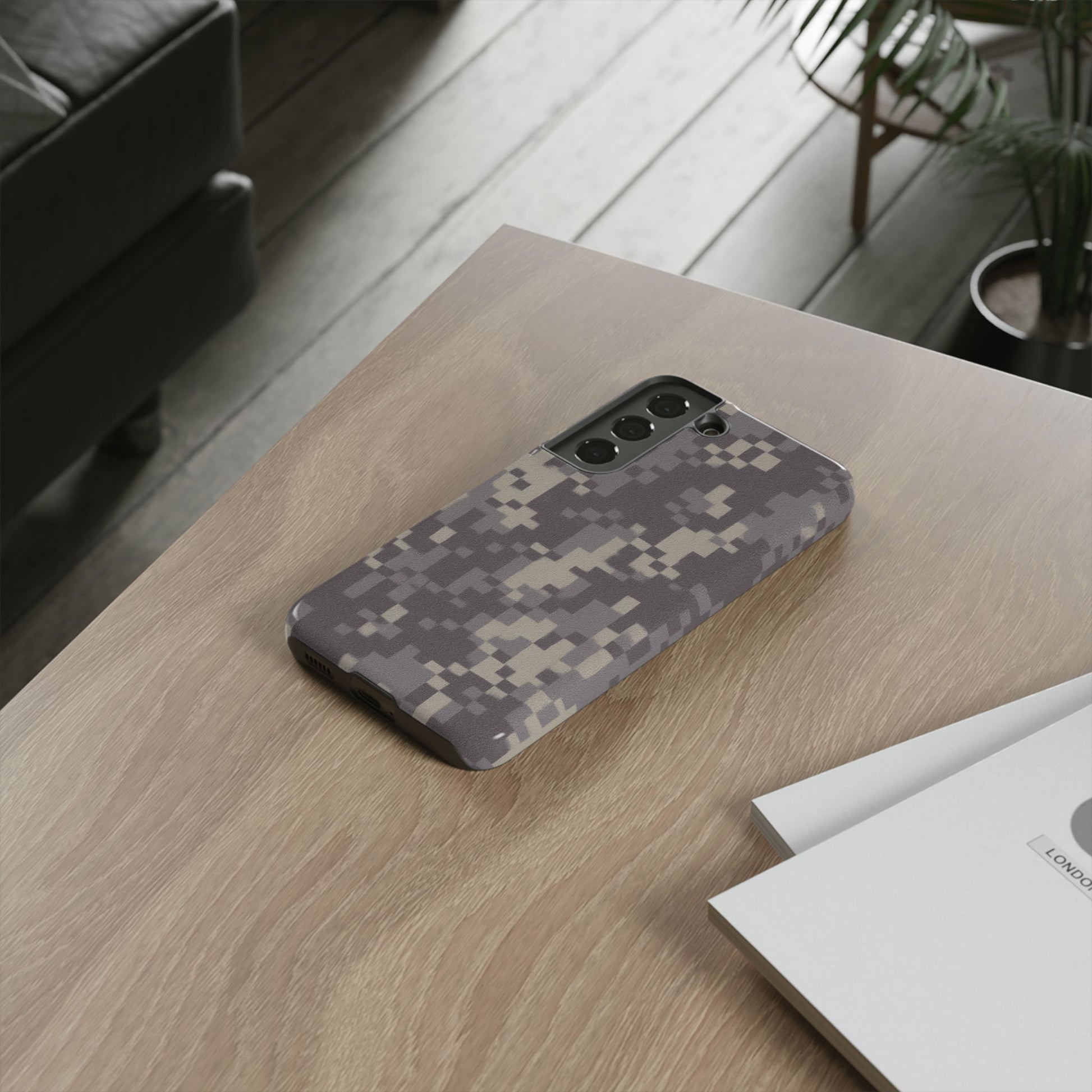 Camouflage Phone Case, Military Style Cover, Tough Phone Protection, Durable Phone Accessory, Gift for Veterans, Outdoor Enthusiasts - TRV