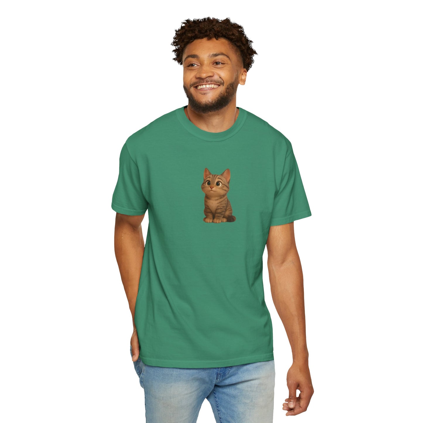 Cute Cat Graphic T-Shirt, Casual Wear, Cat Lover Gift, Everyday Tee, Animal Lover Apparel, Perfect for Birthdays & Holidays - TRV