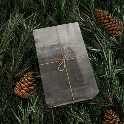 Gray Marble Wrapping Paper Roll — Neutral Watercolor Gift Wrap for Weddings, Birthdays & Minimalist Packaging
