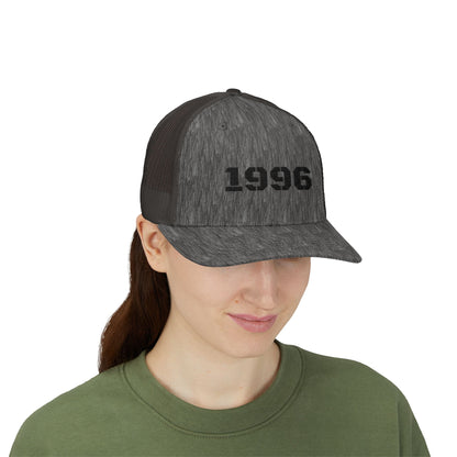 Vintage 1996 Snapback Trucker Cap, Retro Hat, Birthday Gift, Cool Dad Cap, Summer Accessory, Casual Streetwear - TRV