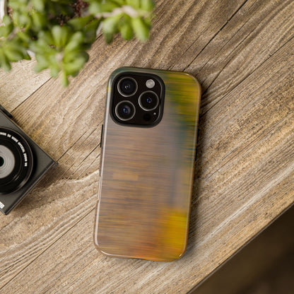 Autumn Blur Tough Phone Case — Fall Colors Protective iPhone Cover