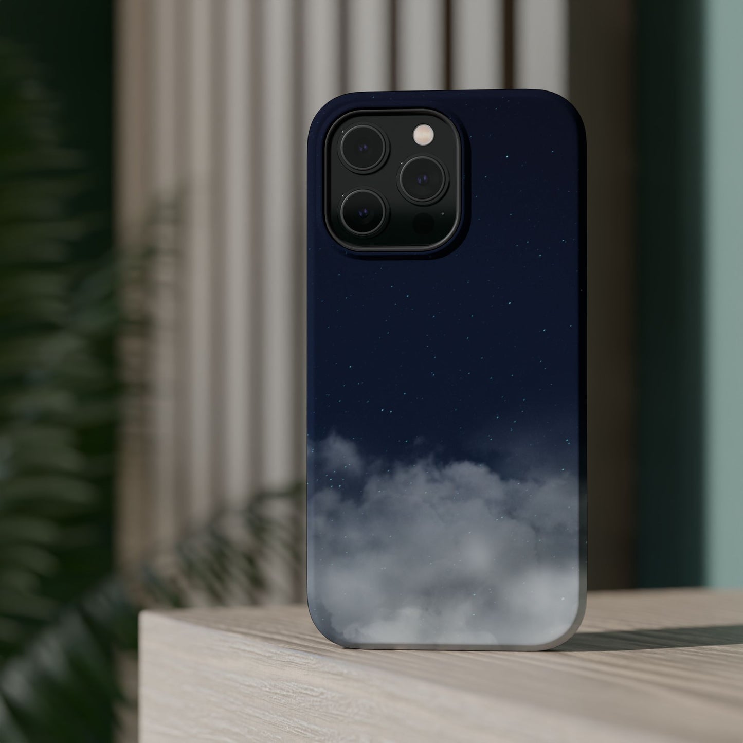 Night Sky Magnetic Impact-Resistant Phone Case — Foggy Cloud Design