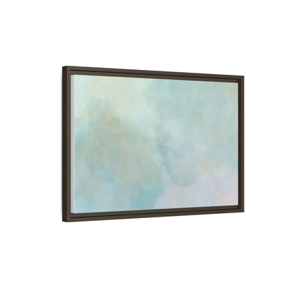 Soft Abstract Pastel Watercolor Matte Canvas