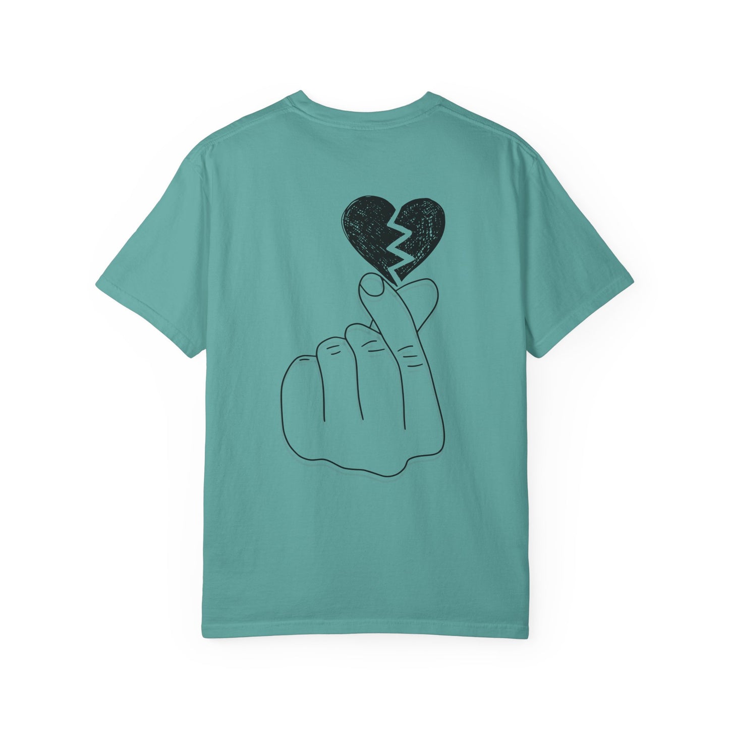 Heartbreak Unisex Garment-Dyed T-Shirt - Trendy Casual Tee for Self-Expression