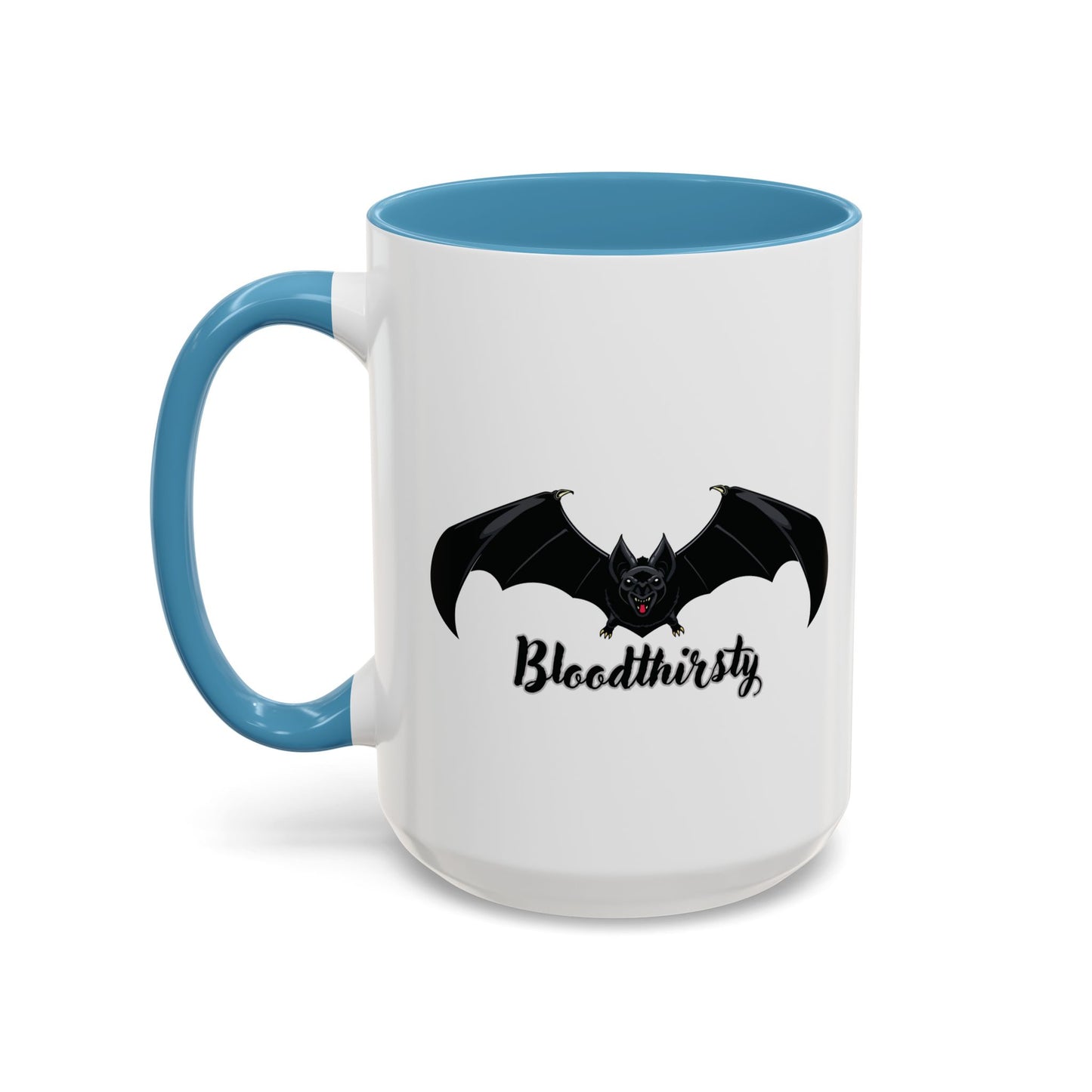Bloodthirsty Bat Coffee Mug - Unique Halloween and Gothic Accents