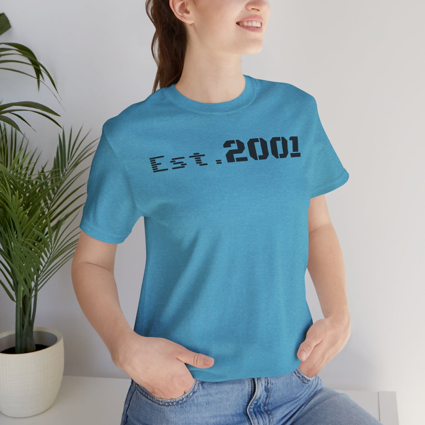 Est. 2001 Unisex Tee - Timeless Casual Wear, Birthday Gift, Nostalgic Fashion, Everyday Comfort, Trendy Streetwear