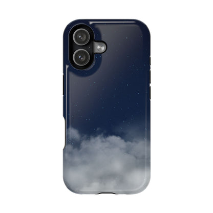 Night Sky Magnetic Impact-Resistant Phone Case — Foggy Cloud Design
