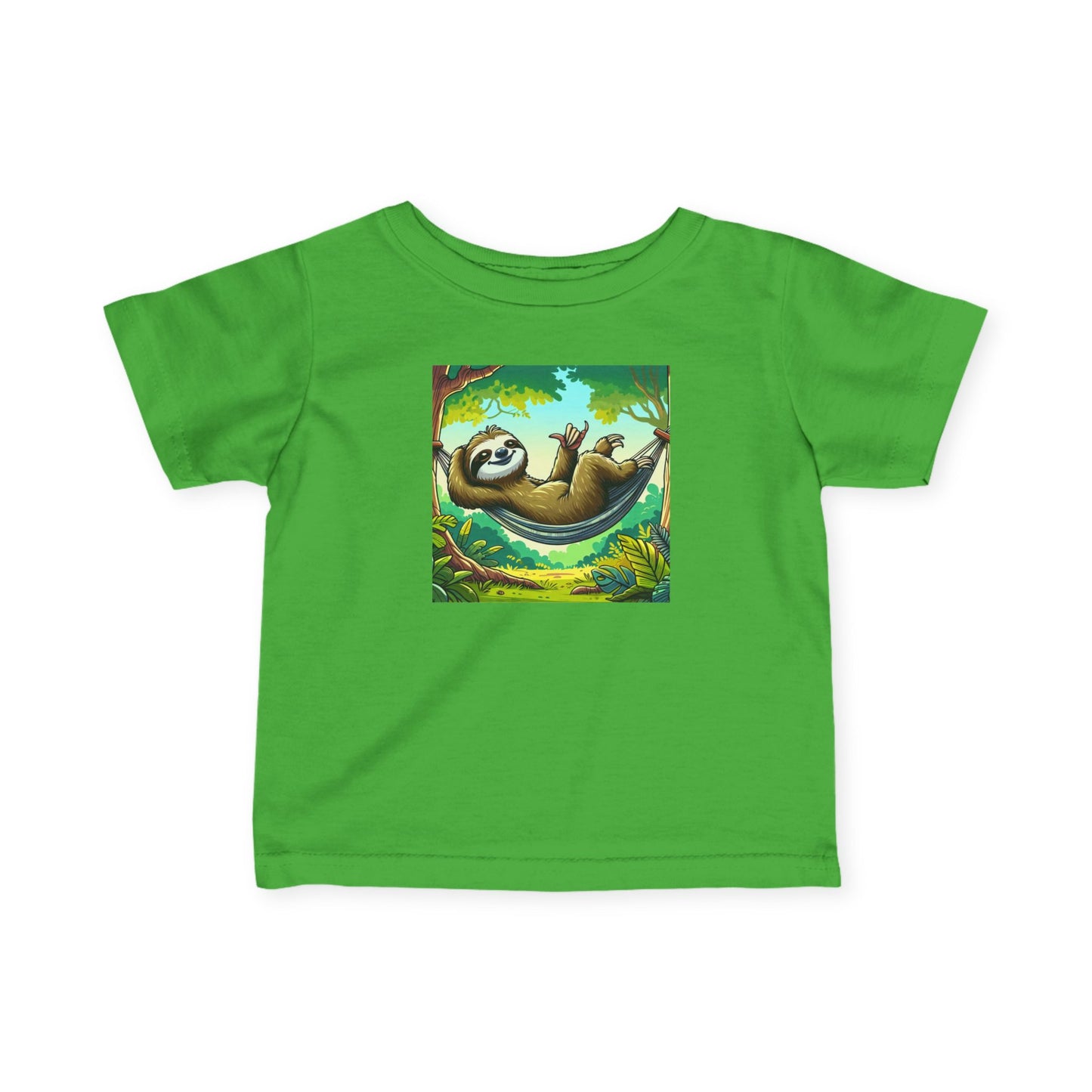 Sloth Relaxation Infant Tee, Baby T-Shirt, Cute Baby Clothes, Toddler Gift, Fun Nursery Wear, Animal Lover Gift
