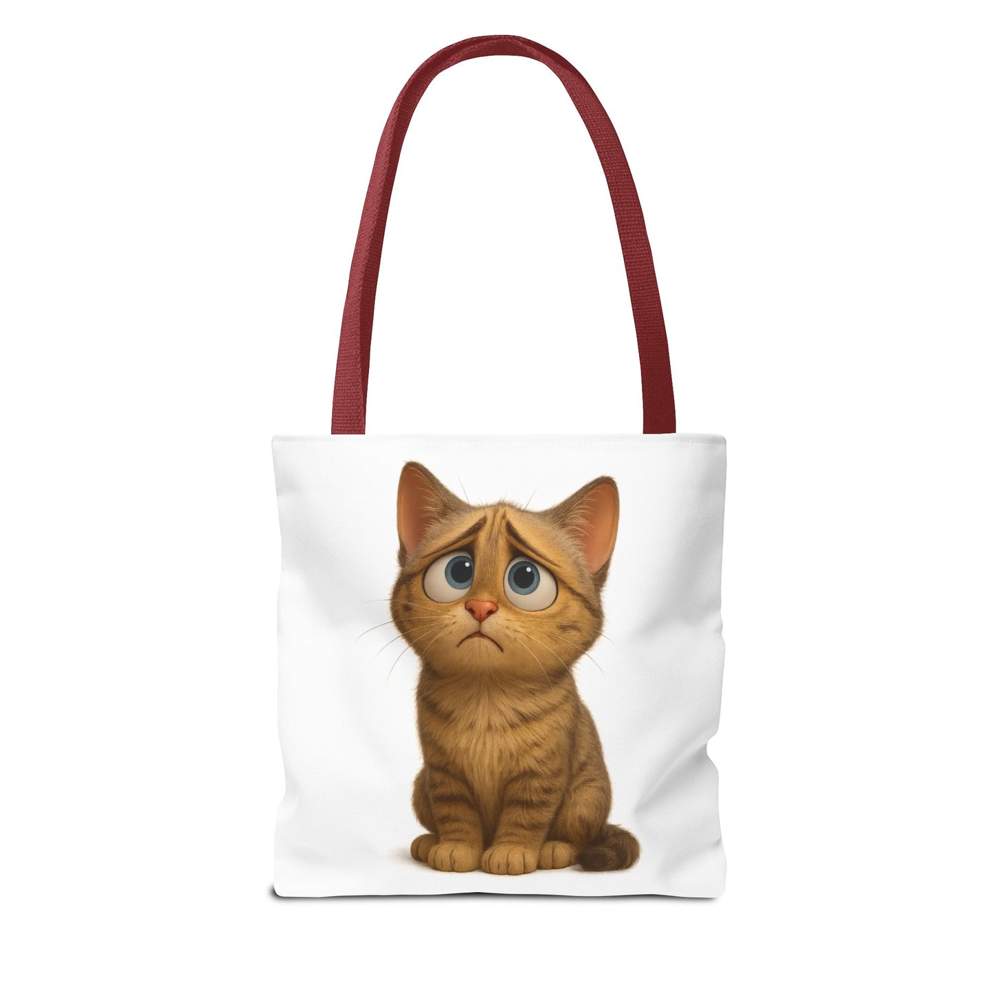 Cute Cat Tote Bag, Animal Lover Gift, Shopping Tote, Reusable Bag, Cute Merchandise, Eco-Friendly Gift - TRV