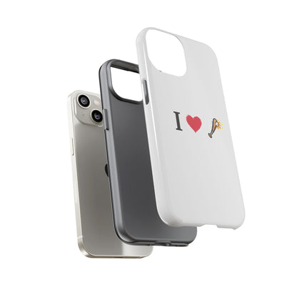 I Love Baseball Vibe Phone Case - Tough Cases for Sports Lovers, Gifts for Athletes, Fun Accessories, iPhone and Android Compatible - TRV