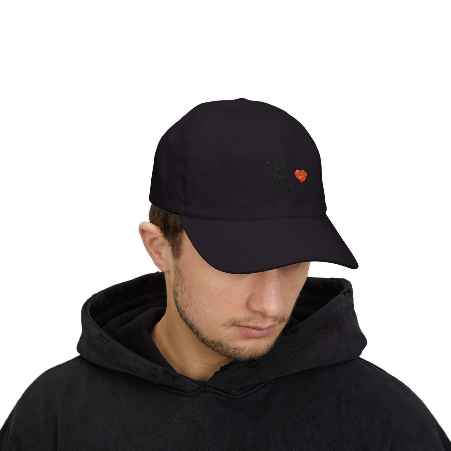 Baseball Love Dad Cap - Perfect Gift for Sports Dads, Father's Day, Casual Wear, Summer Style, Stylish Baseball Hat - TRV
