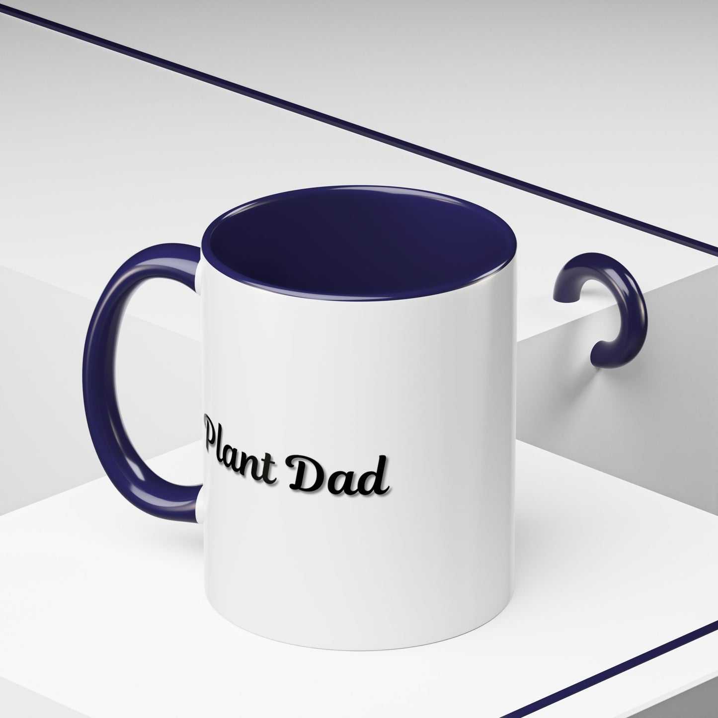 Plant Dad Accent Coffee Mug - Perfect Gift for Gardening Enthusiasts