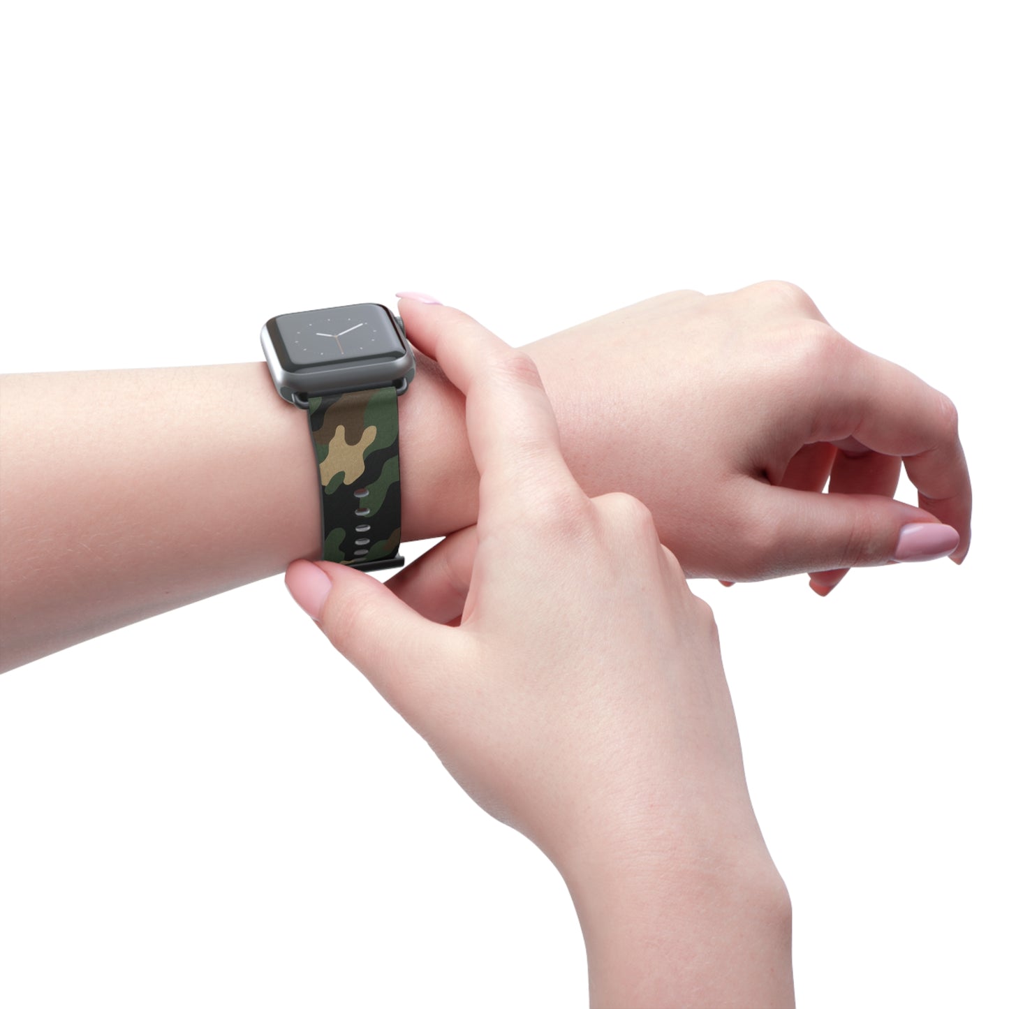 Camouflage Watch Band - Stylish Camo Wrist Strap for Outdoor Lovers, Perfect Gift for Adventurers, Fitness Enthusiasts, Casual Everyday Use - TRV