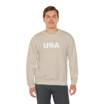 Cozy USA Unisex Crewneck Sweatshirt | Perfect Layering Piece for Every Season | Great Gift for Him/Her | Trendy Style for Casual Outings