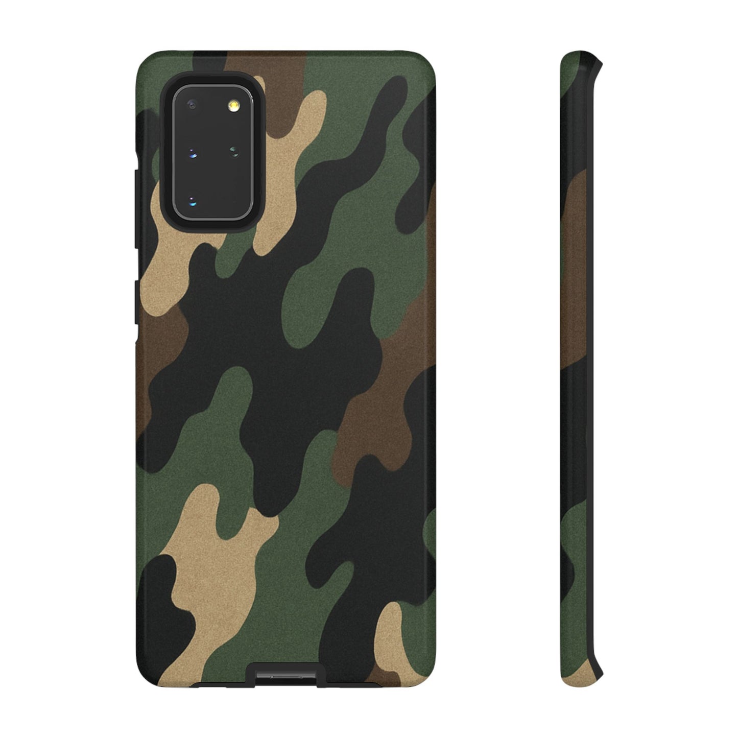 Camouflage Phone Case, Tough Phone Cover, Military Style Accessory, Protective Case for Men, Gifts for Soldiers - TRV