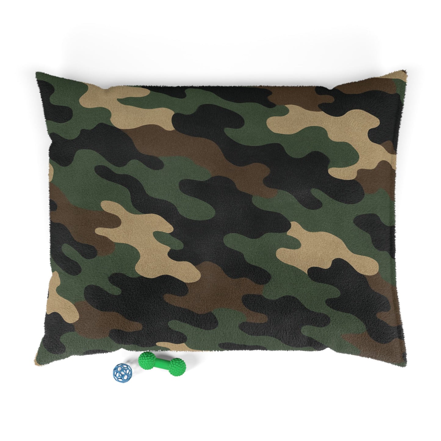 Camouflage Pet Bed for Dogs and Cats, Cozy Military-Inspired Dog Bed, Camo Pet Cushion, Stylish Pet Bedding, Gift for Pet Lovers - TRV