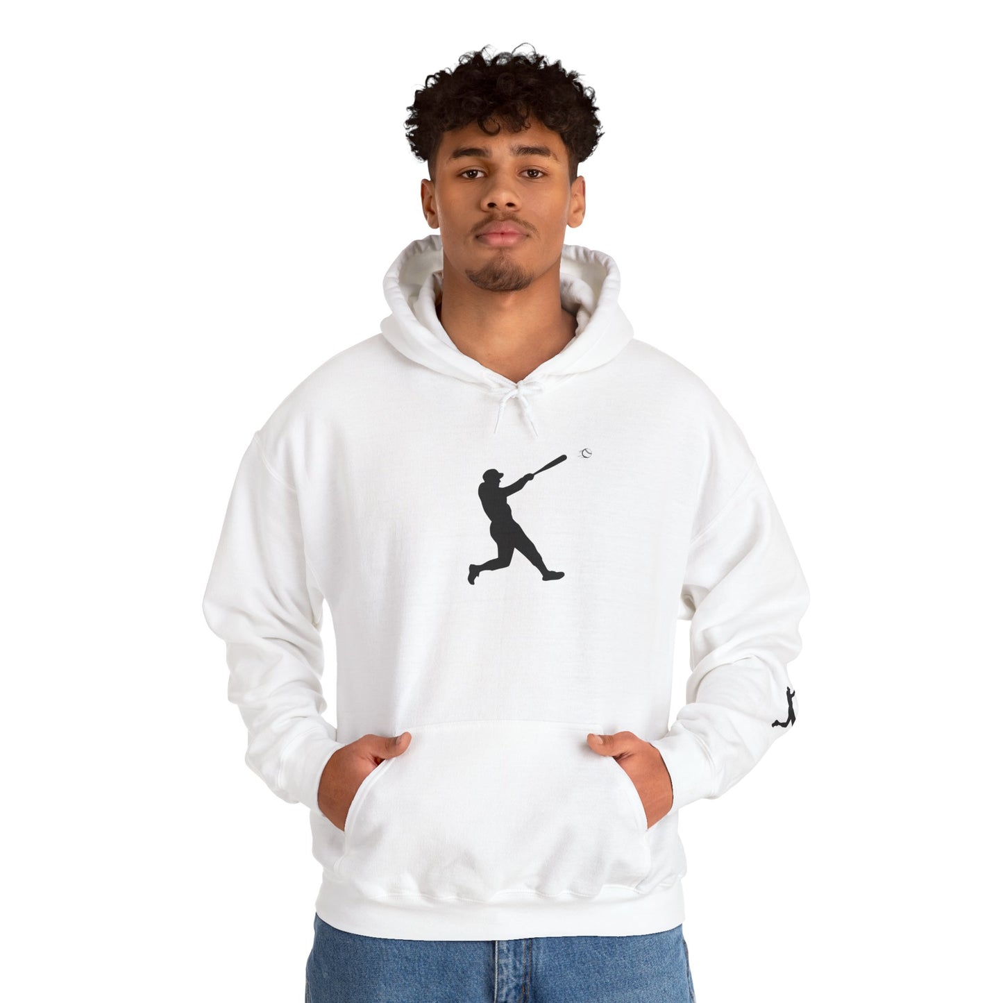Baseball Swing Unisex Hoodie - Perfect Gift for Athletes, Sports Enthusiasts, Cozy Layer for Cool Days, Great for Team Spirit - product image