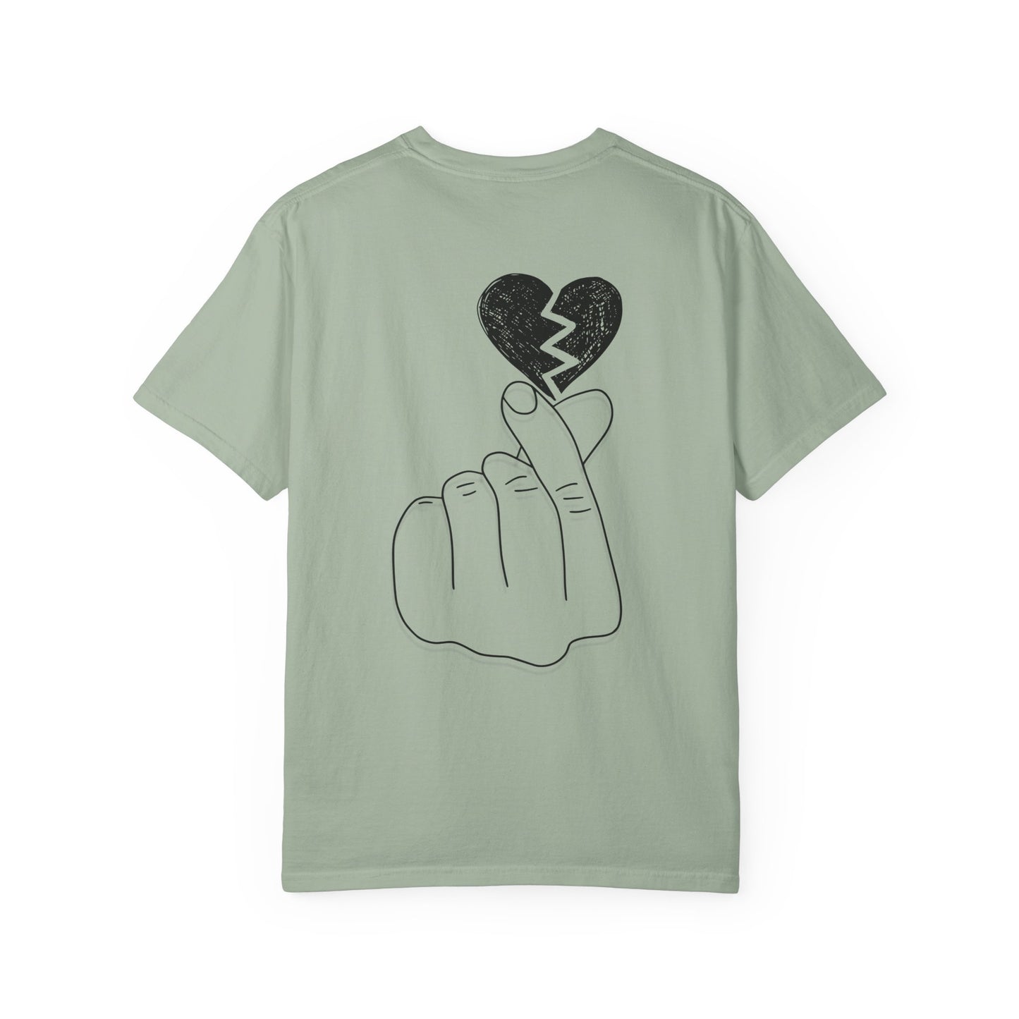 Heartbreak Unisex Garment-Dyed T-Shirt - Trendy Casual Tee for Self-Expression