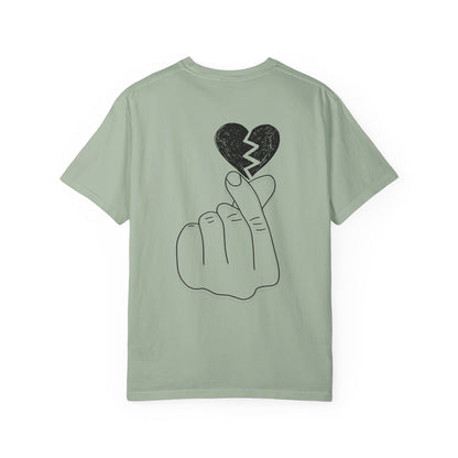 Heartbreak Unisex Garment-Dyed T-Shirt - Trendy Casual Tee for Self-Expression