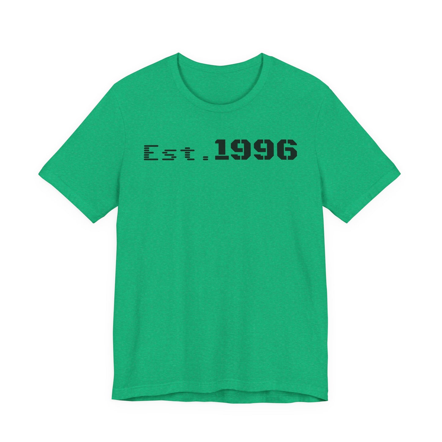 Established 1996 Unisex T-Shirt, Vintage Year Tee, Birth Year Gift, Casual Fashion, Personalized Graphic Tee - TRV