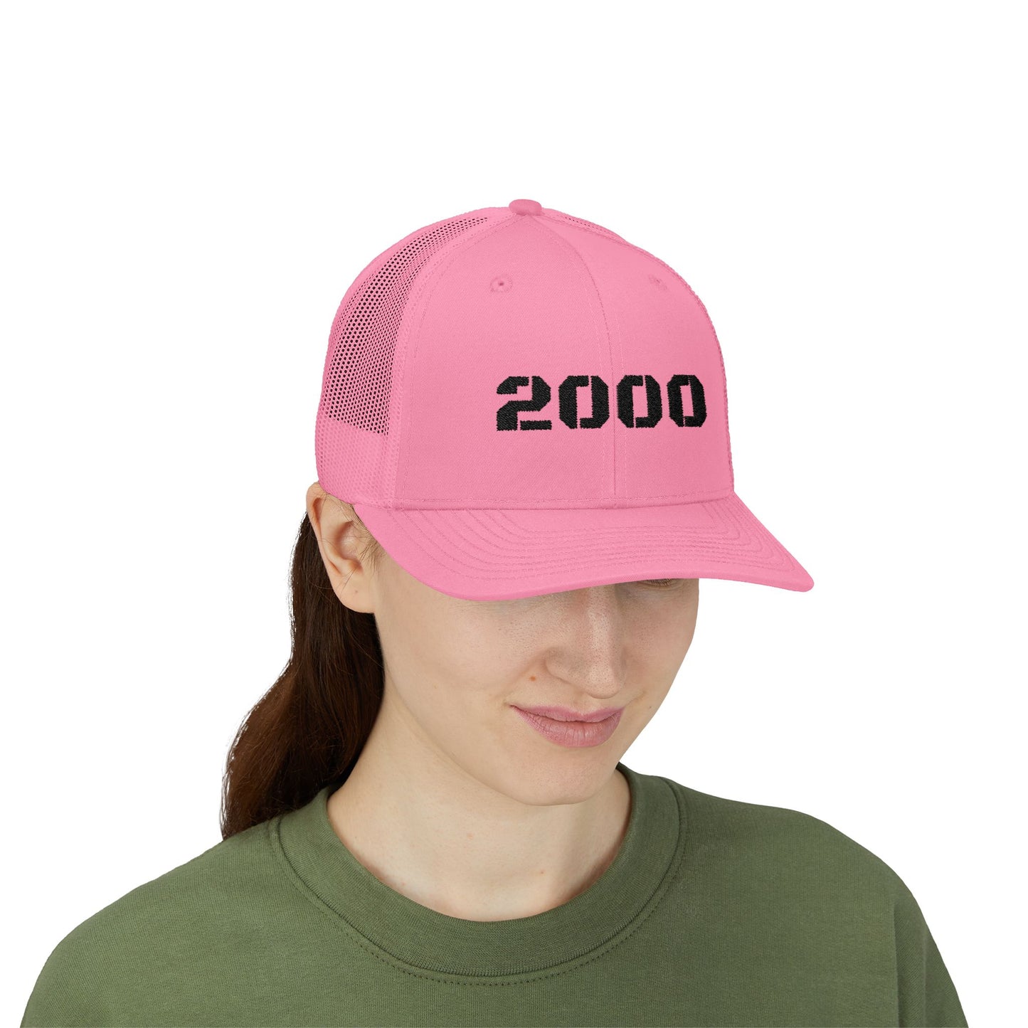 2000 Vintage Snapback Trucker Cap, Retro Baseball Hat, Birthday Gift, Stylish Outdoors Hat, 90s Nostalgia Cap - TRV