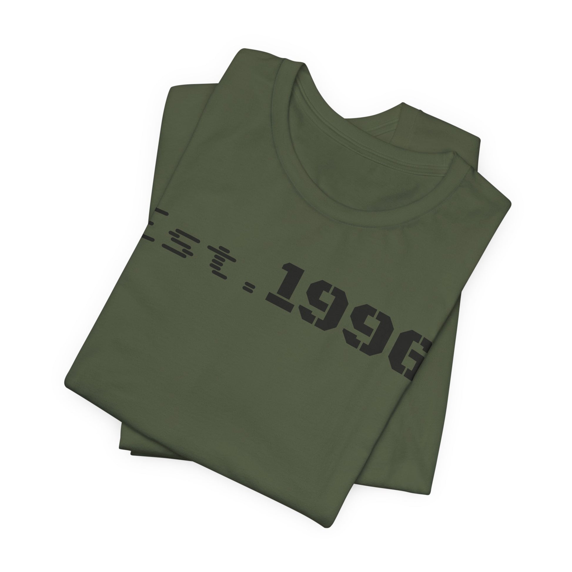 Unisex Jersey Tee - 'Est. 1996' Graphic Shirt, Birthday Gift, Casual Wear, Vintage Style, Retro Fashion, Gift for Him/Her - TRV
