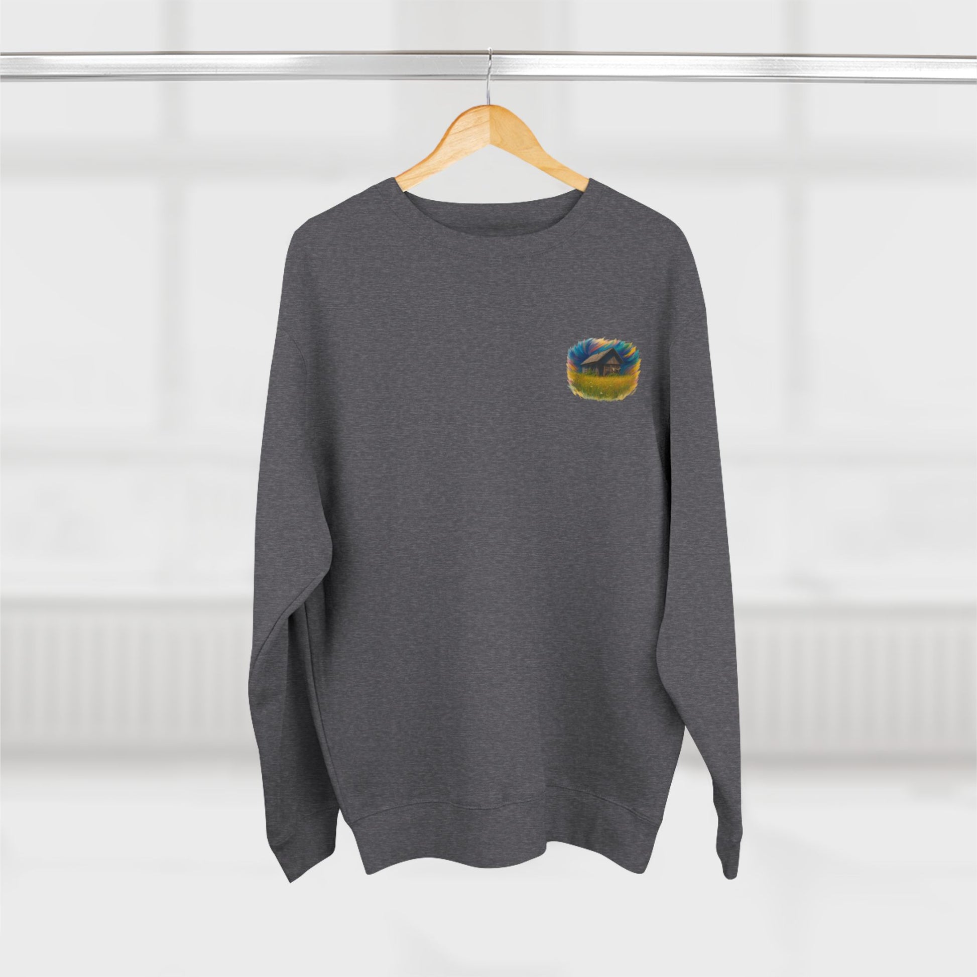 Cozy Dreamers Unisex Crewneck Sweatshirt, Artistic Sweatshirt, Gift for Nature Lovers, Vintage Vibe Apparel, Comfortable Layer, Casual Wear - TRV