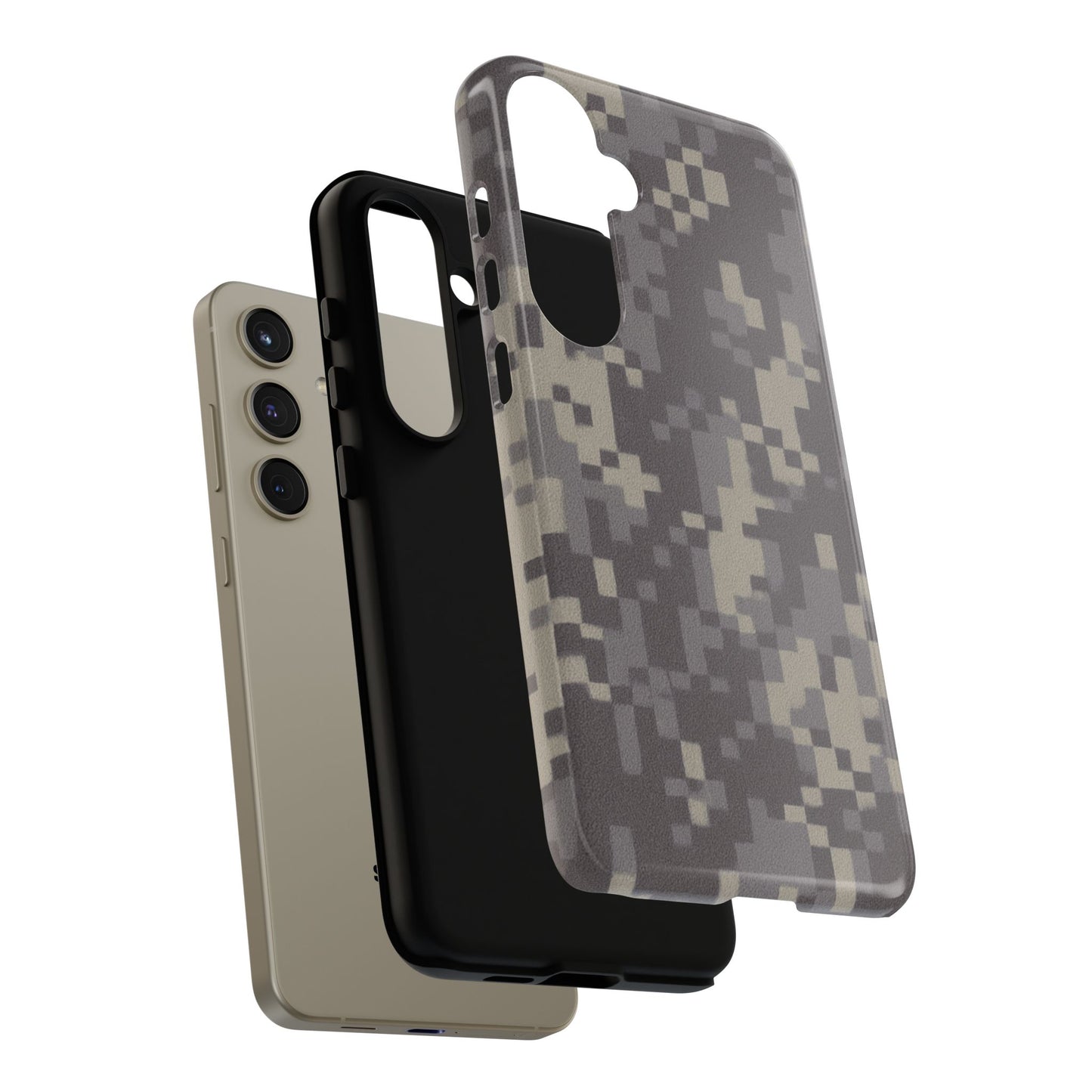 Camouflage Phone Case, Military Style Cover, Tough Phone Protection, Durable Phone Accessory, Gift for Veterans, Outdoor Enthusiasts - TRV