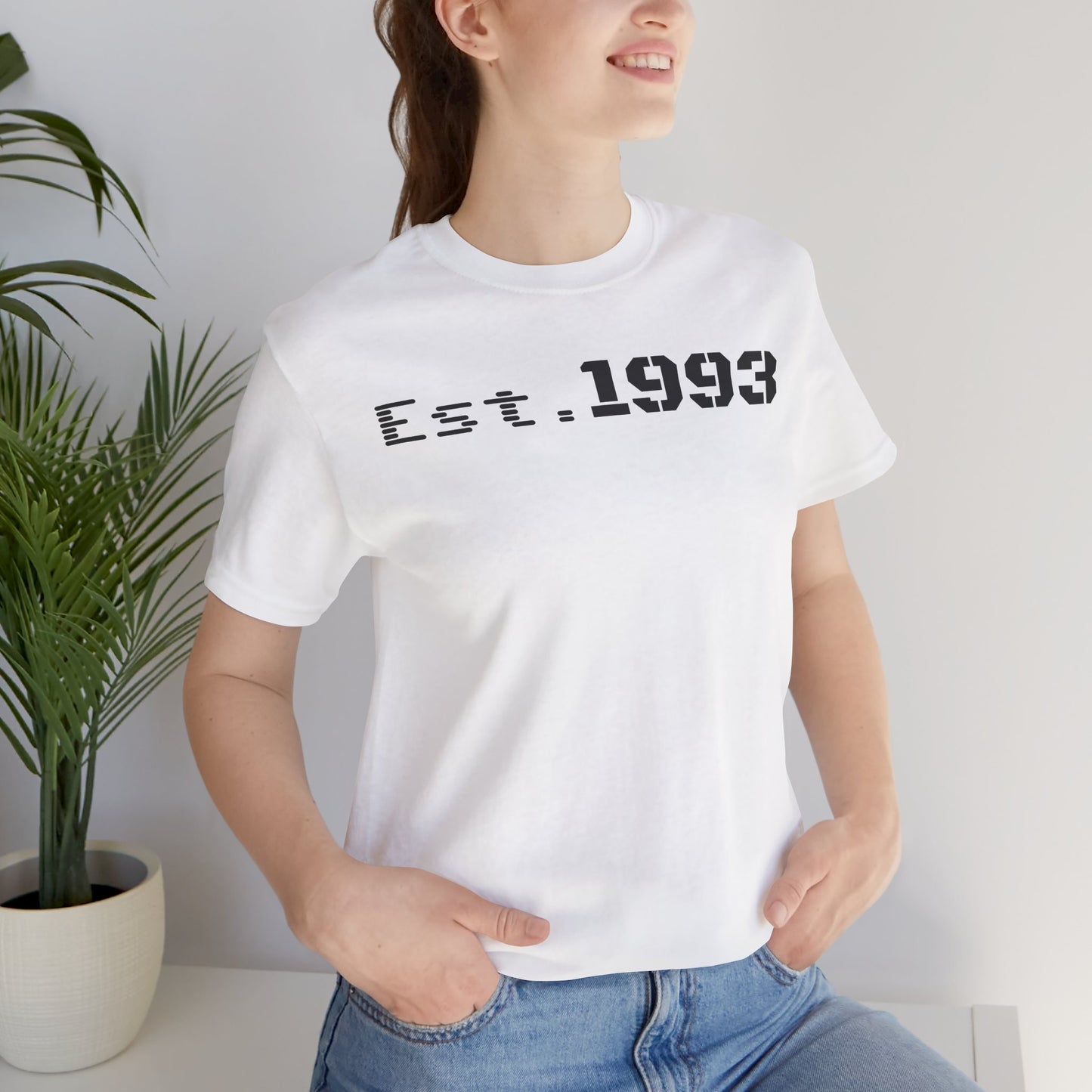 Est. 1993 Unisex Short Sleeve Tee - Perfect for Birthdays, Nostalgia, Casual Wear, Gifts, and Celebrations - TRV