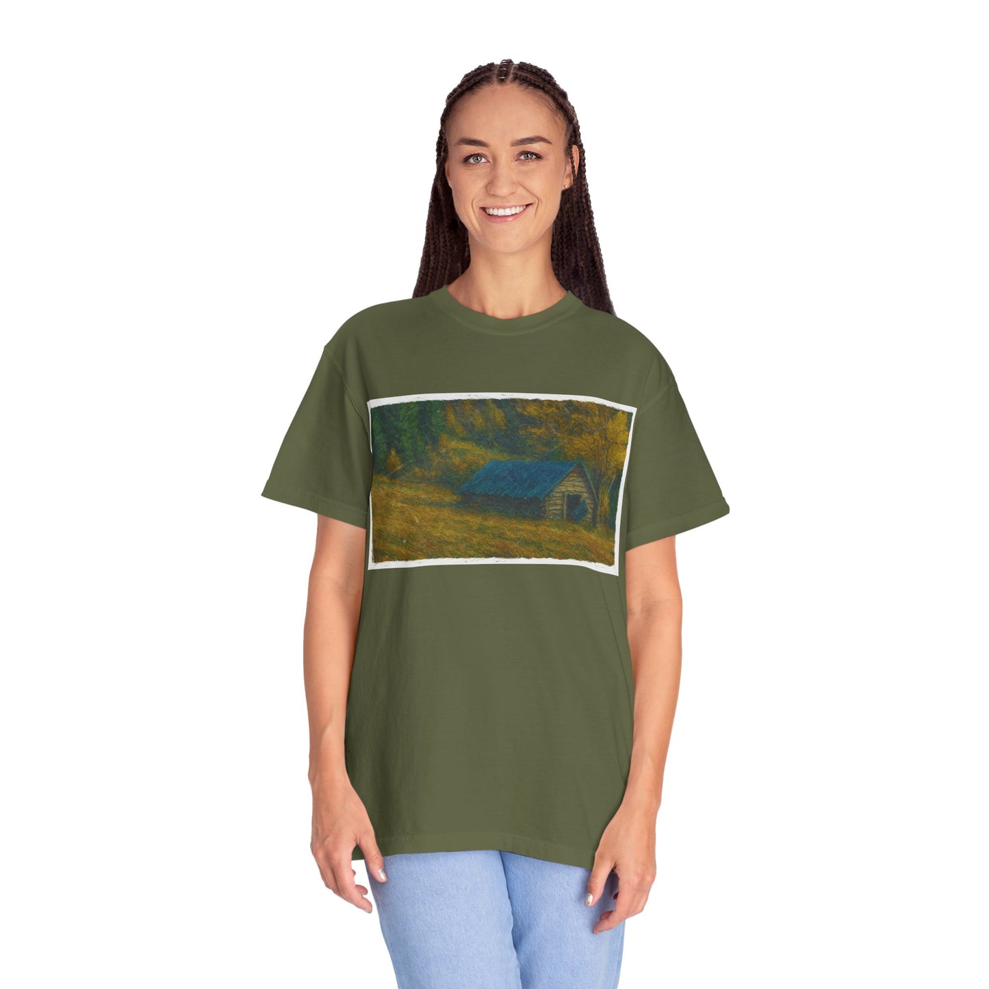 Nature-Inspired Unisex T-Shirt | Cozy Autumn Vibe, Perfect for Casual Outings, Gift for Nature Lovers, Outdoor Adventure Tee, Relaxed Fit - TRV