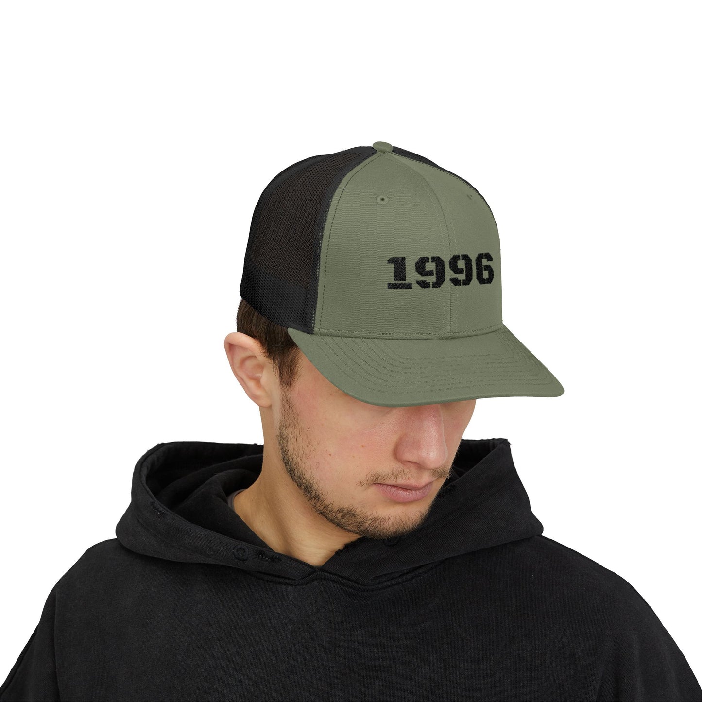 Vintage 1996 Snapback Trucker Cap, Retro Hat, Birthday Gift, Cool Dad Cap, Summer Accessory, Casual Streetwear - TRV