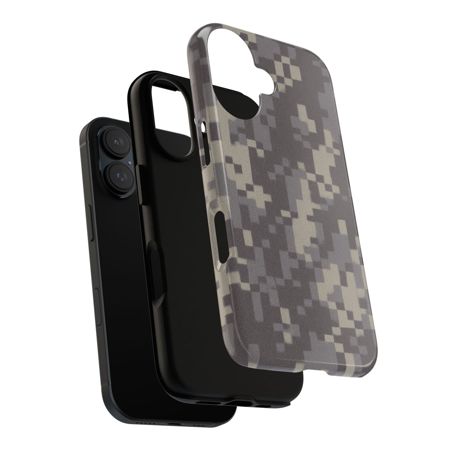 Camouflage Phone Case, Military Style Cover, Tough Phone Protection, Durable Phone Accessory, Gift for Veterans, Outdoor Enthusiasts - TRV