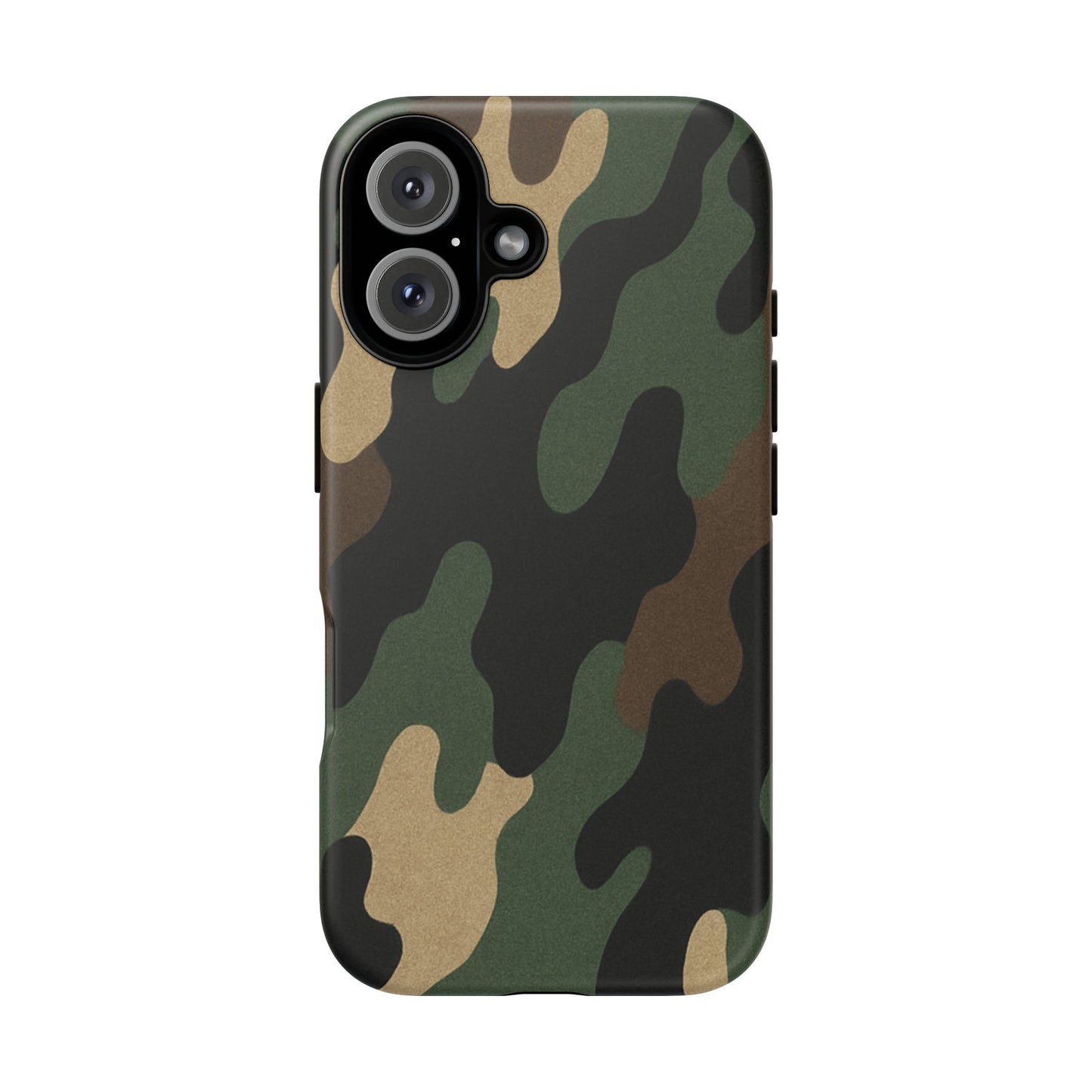Camouflage Phone Case, Tough Phone Cover, Military Style Accessory, Protective Case for Men, Gifts for Soldiers - TRV