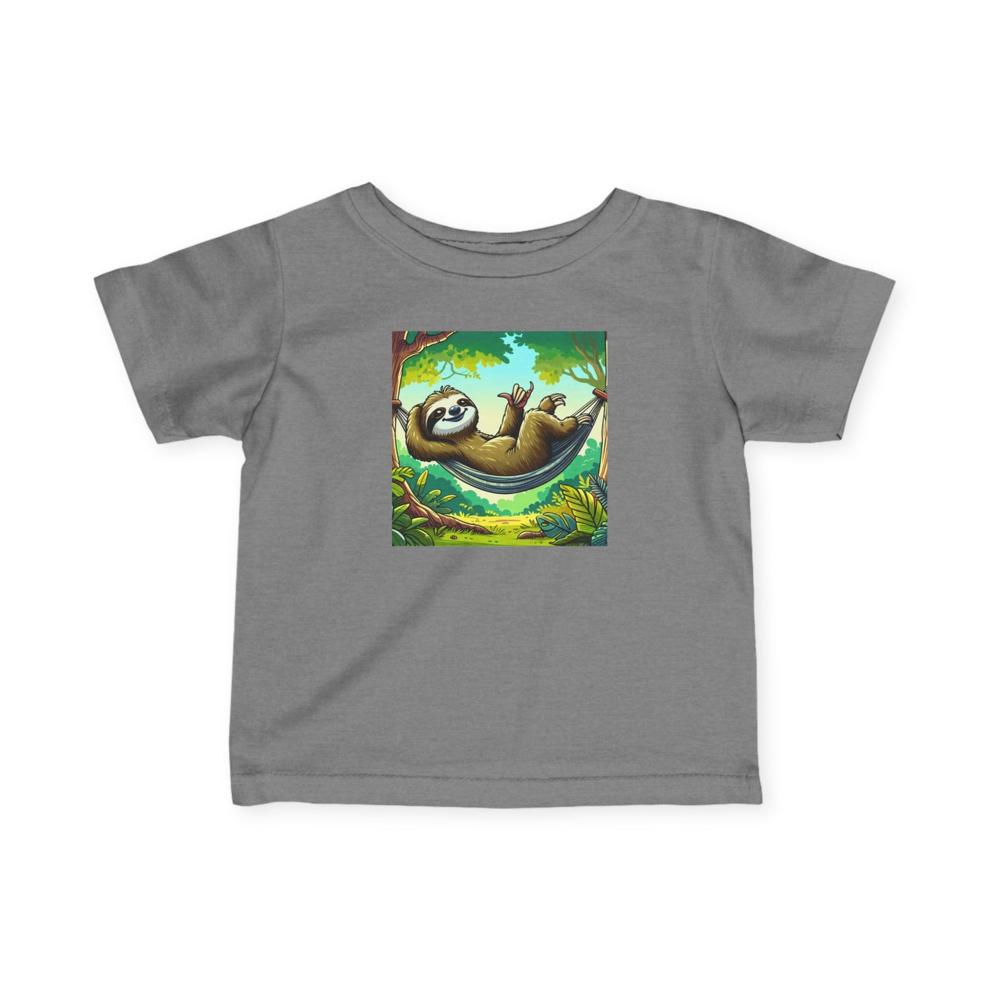 Sloth Relaxation Infant Tee, Baby T-Shirt, Cute Baby Clothes, Toddler Gift, Fun Nursery Wear, Animal Lover Gift