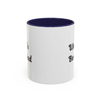 Father's Day Accent Mug, Best Dad Coffee Cup, Father's Day Gift, Novelty Mug, Ceramic Mug, Father's Day Present
