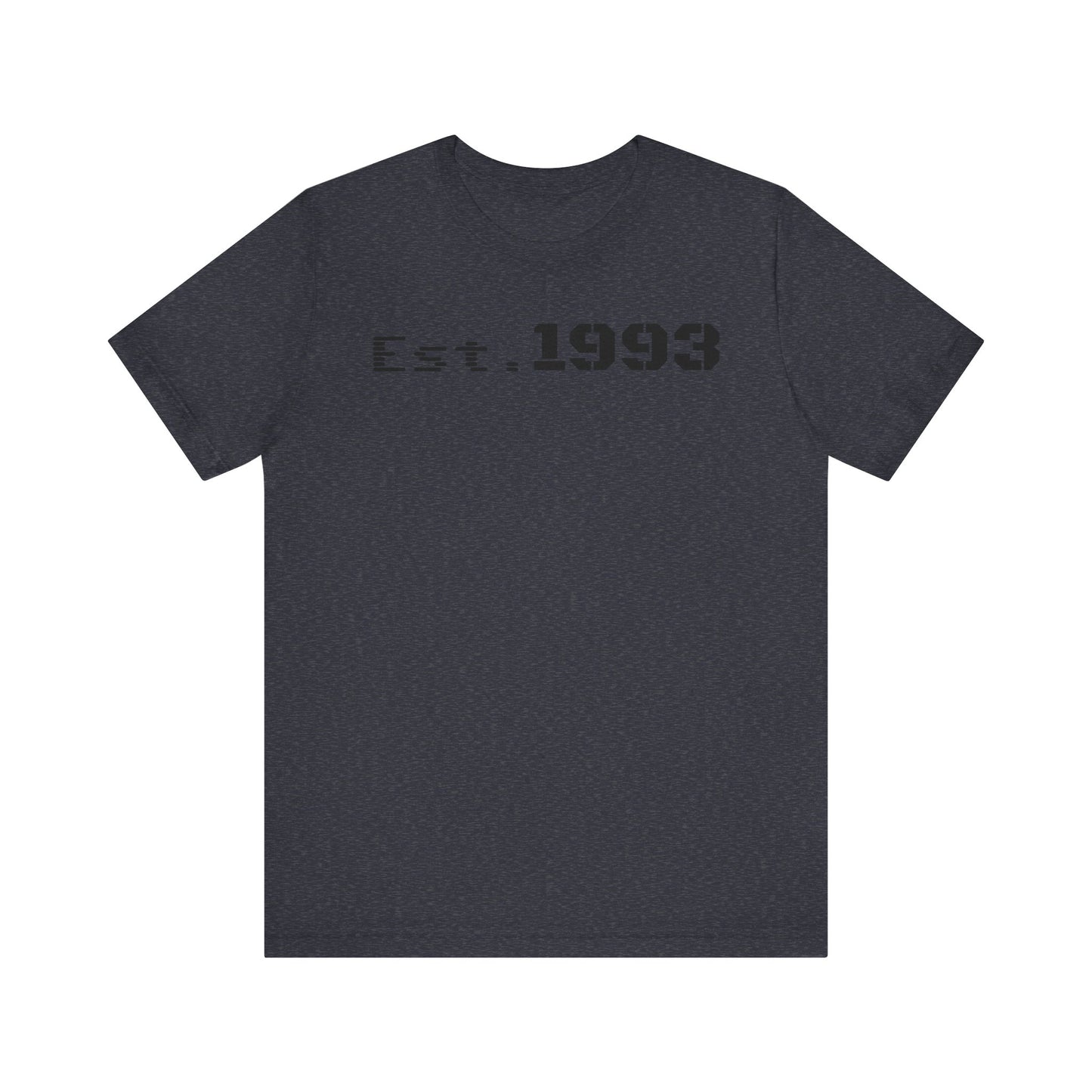 Est. 1993 Unisex Short Sleeve Tee - Perfect for Birthdays, Nostalgia, Casual Wear, Gifts, and Celebrations - TRV