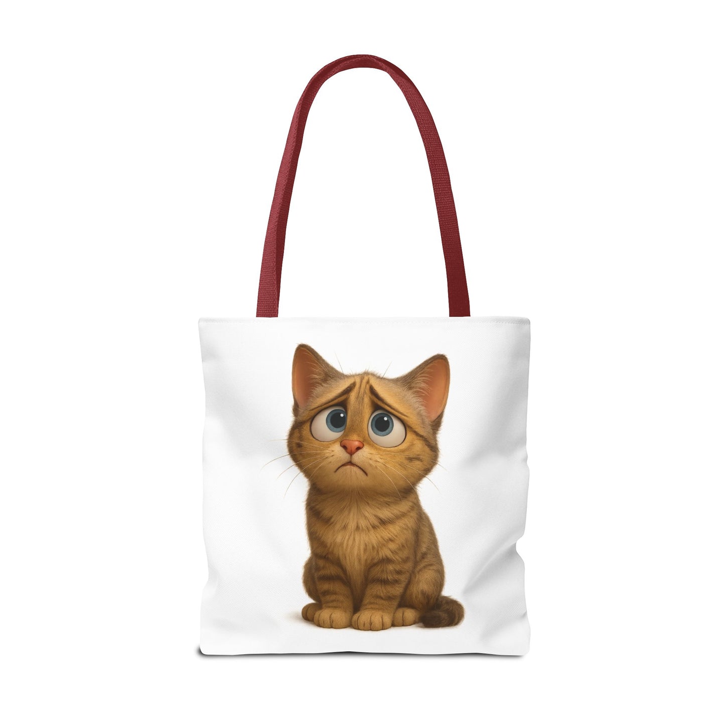 Cute Cat Tote Bag, Animal Lover Gift, Shopping Tote, Reusable Bag, Cute Merchandise, Eco-Friendly Gift - TRV