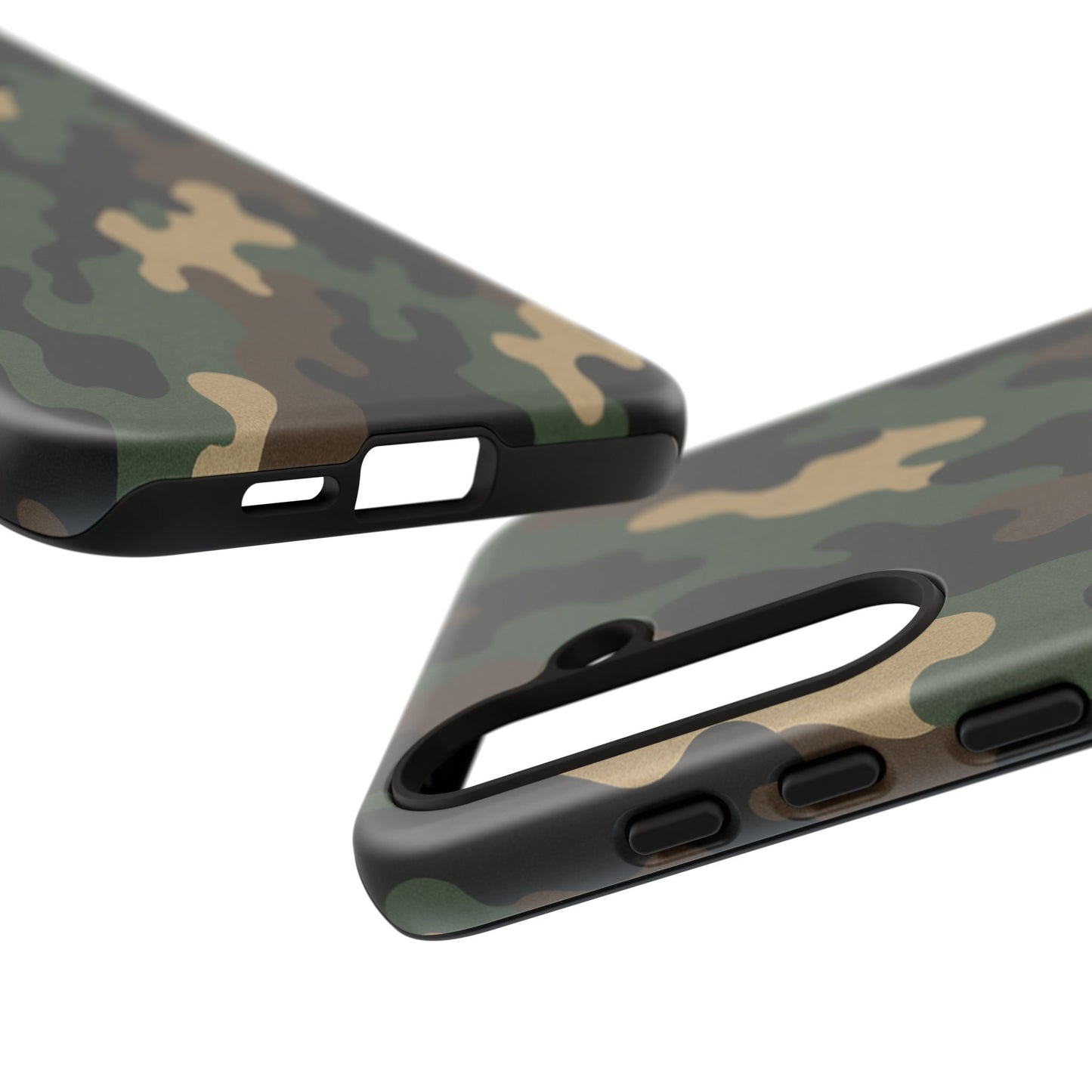 Camouflage Phone Case, Tough Cases, Military Style, Unique Phone Accessories, Gift for Him, Durable Phone Cover - TRV