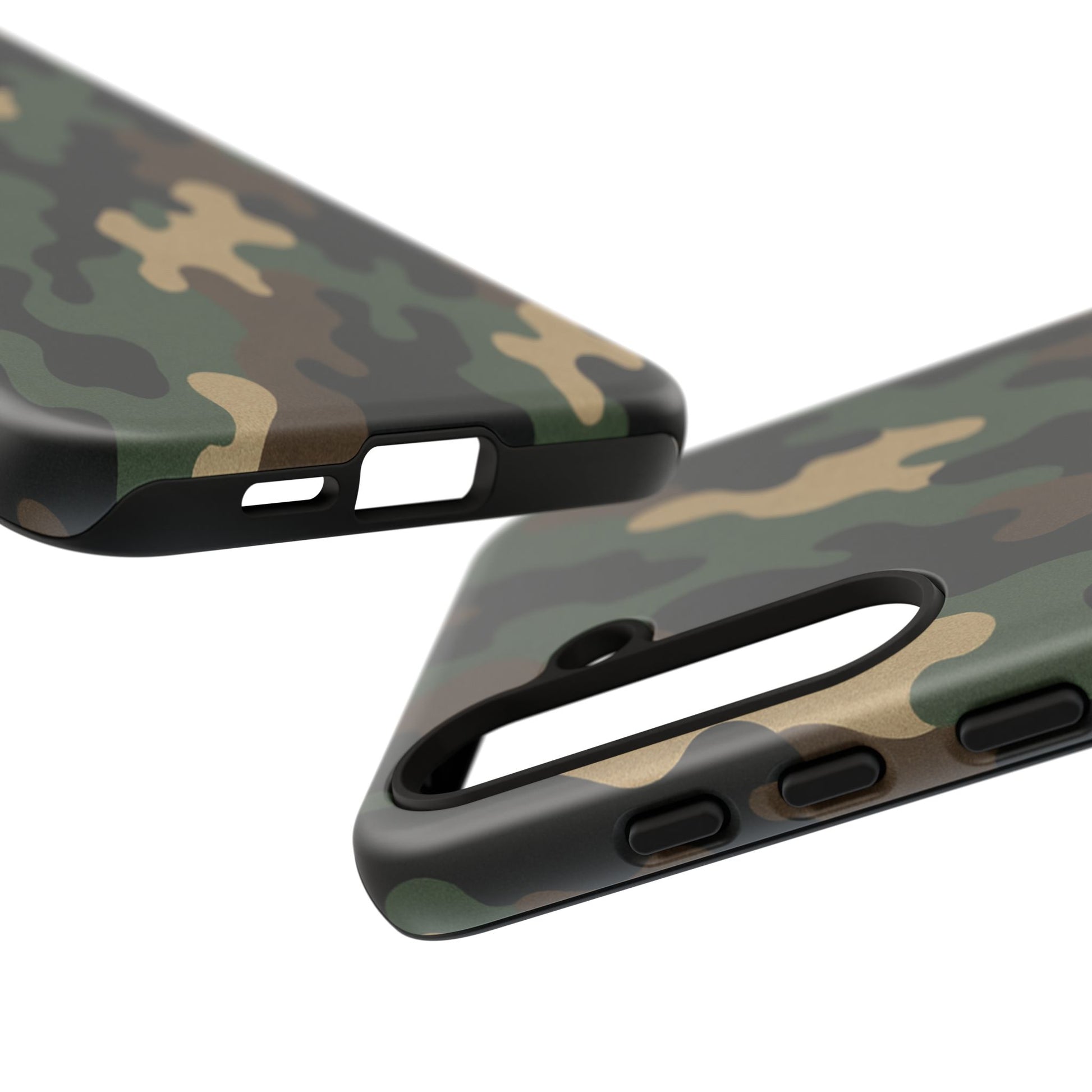 Camouflage Phone Case, Tough Cases, Military Style, Unique Phone Accessories, Gift for Him, Durable Phone Cover - TRV