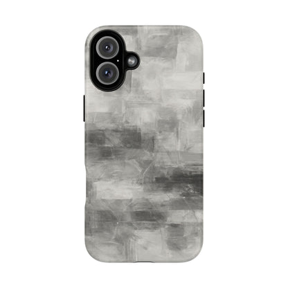 Stylish Phone Case for Tough Protection, Marble Grey Design, Customizable Gift for Her, Unisex Mobile Accessory, Birthday Present, [...] - TRV