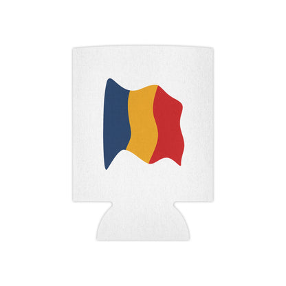 Romania Flag Can Cooler - Fun Drink Insulator, Perfect for Parties, BBQs, Sporting Events, Patriotic Celebrations, Golf Outings - TRV