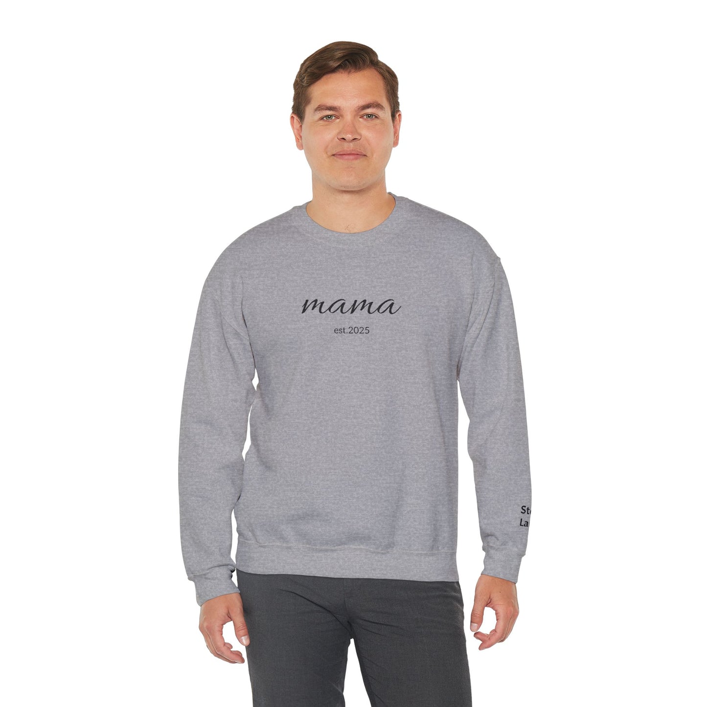 mama sweatshirt | simple script mom pullover - TRV