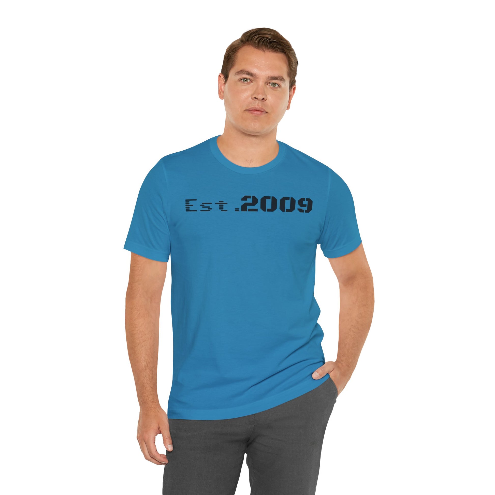 Established 2009 Unisex Tee - Casual Wear, Birthday Gift, Graduation Outfit, Anniversary Shirt, Personalized Fashion - TRV